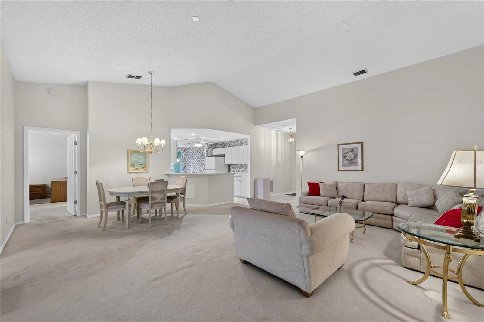 Large Open Concept Living Area