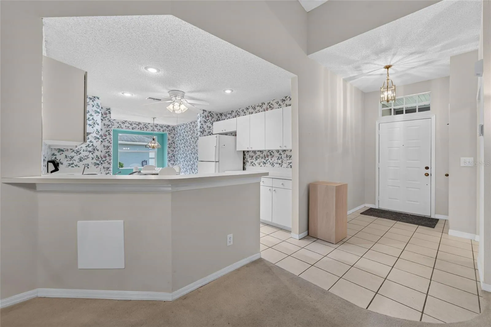 Kitchen and Entryway