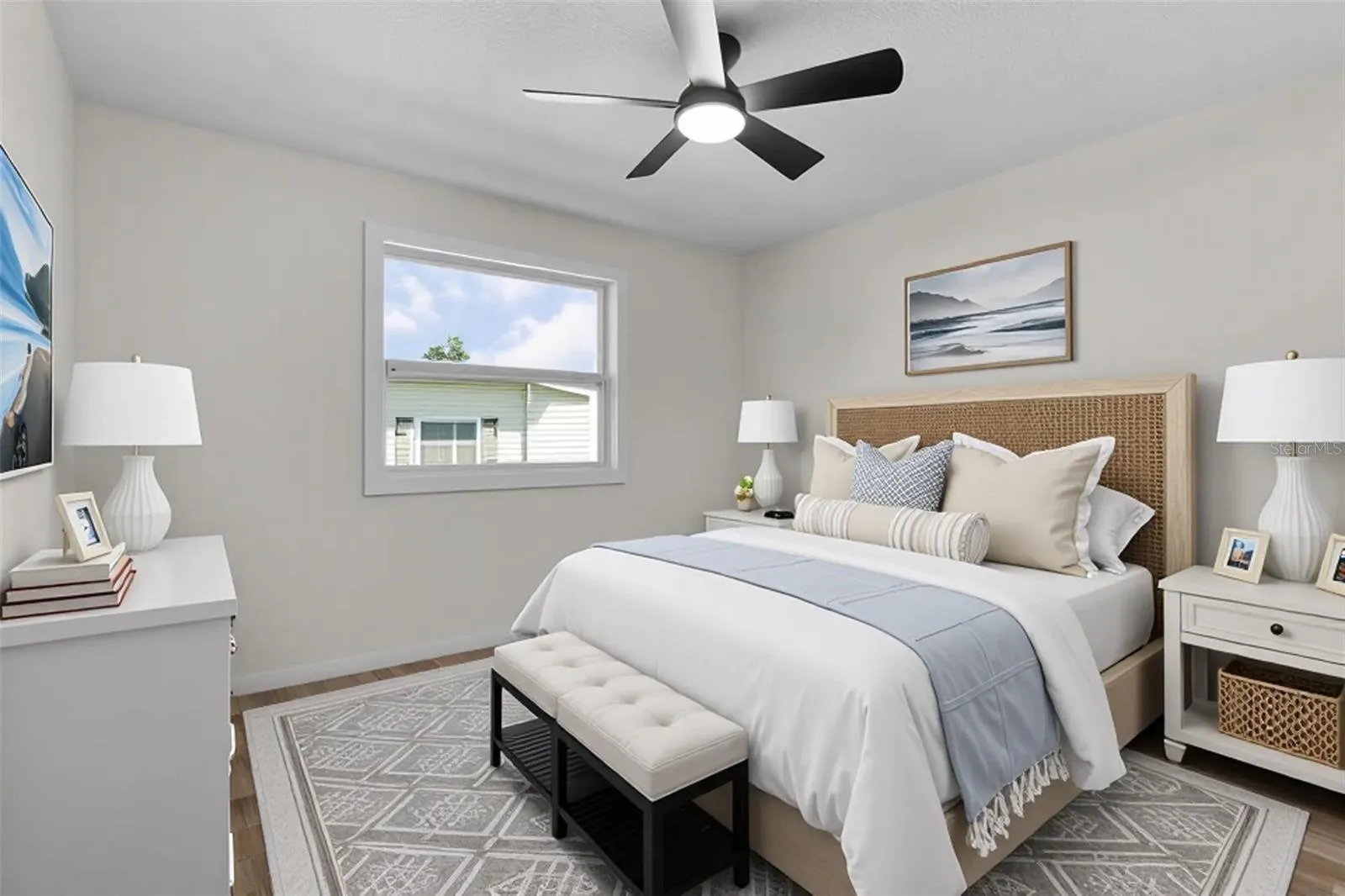 Virtually Stage Guest Bedroom