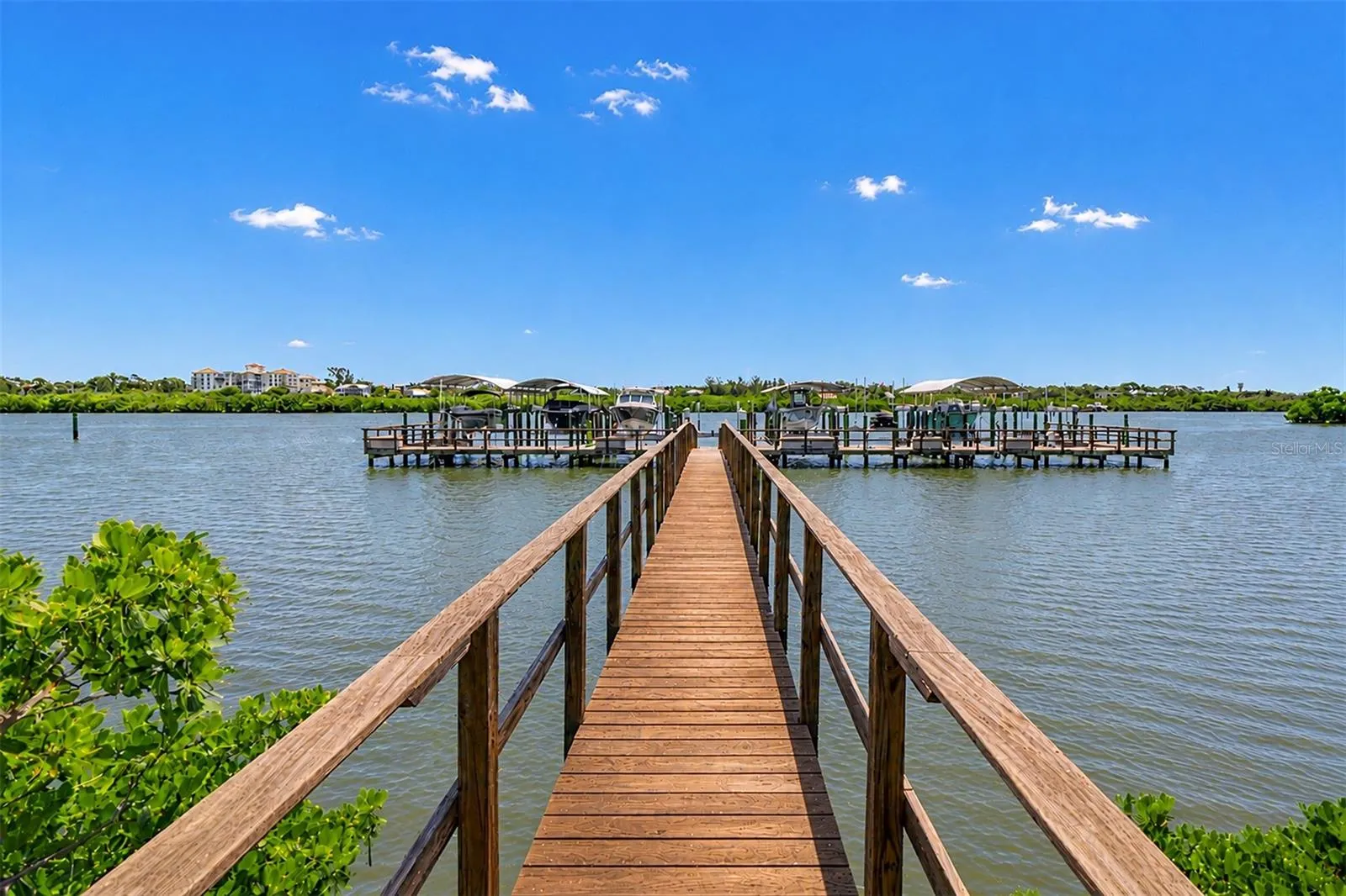 ... Walkway to Boat Slips..