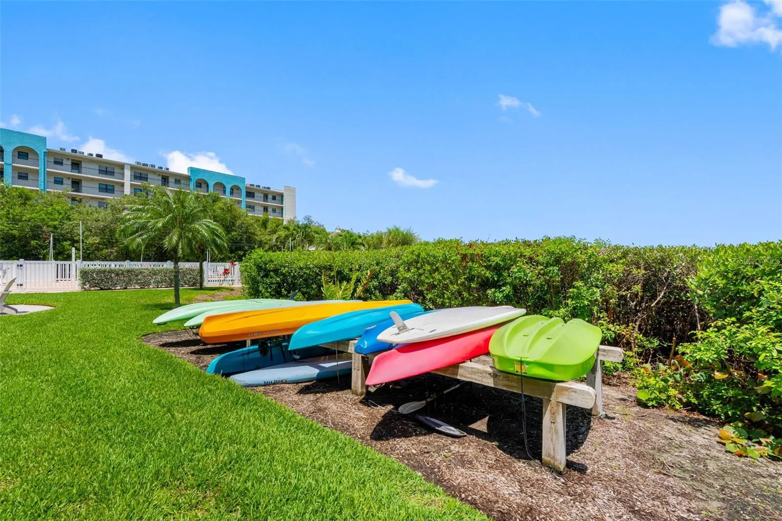 ... KAYAK STORAGE AREA.