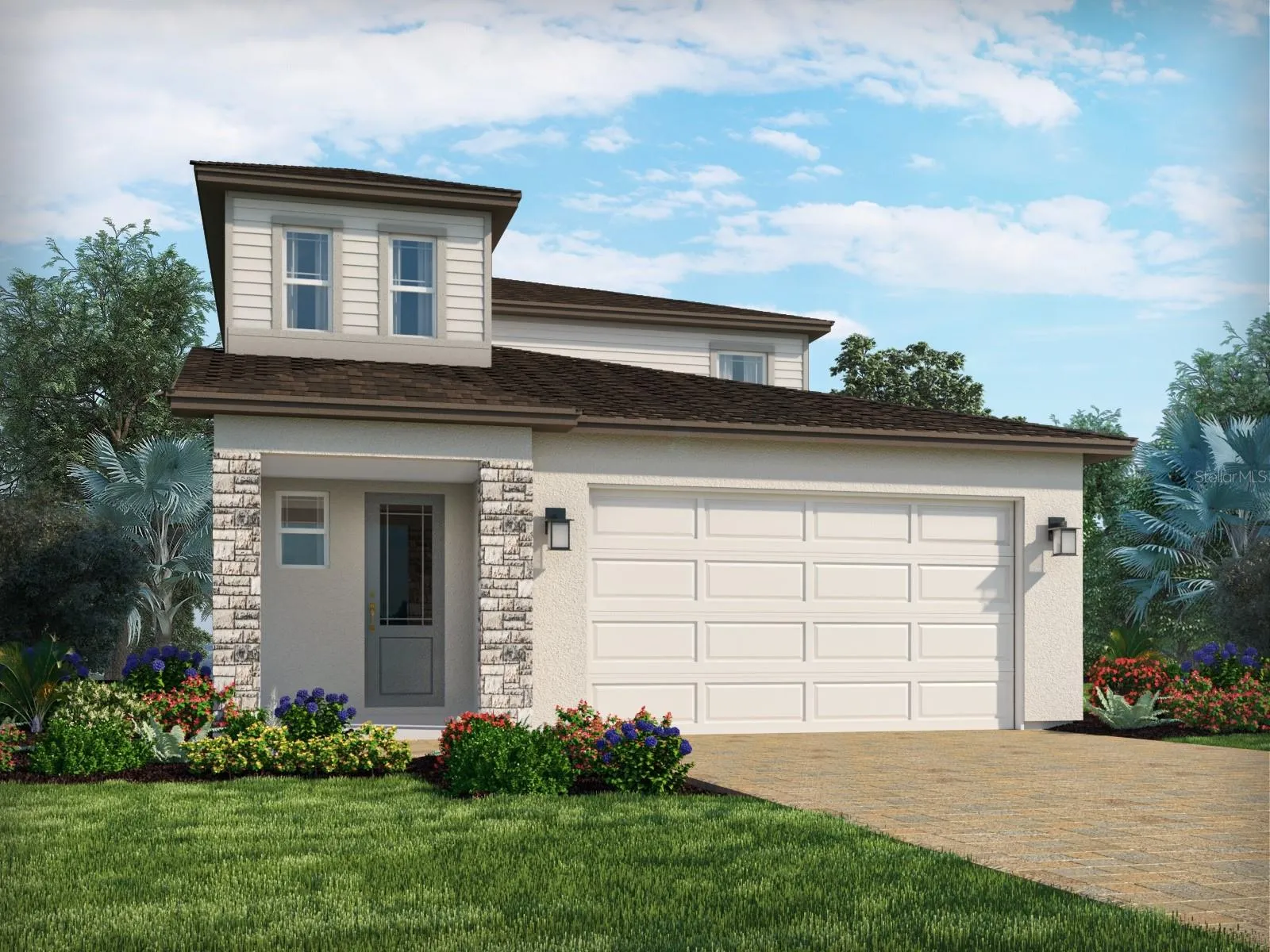 Photo is not of the actual home, but is an inspirational photo of builder’s model home and may depict options, furnishings, and/or decorator features that are not included