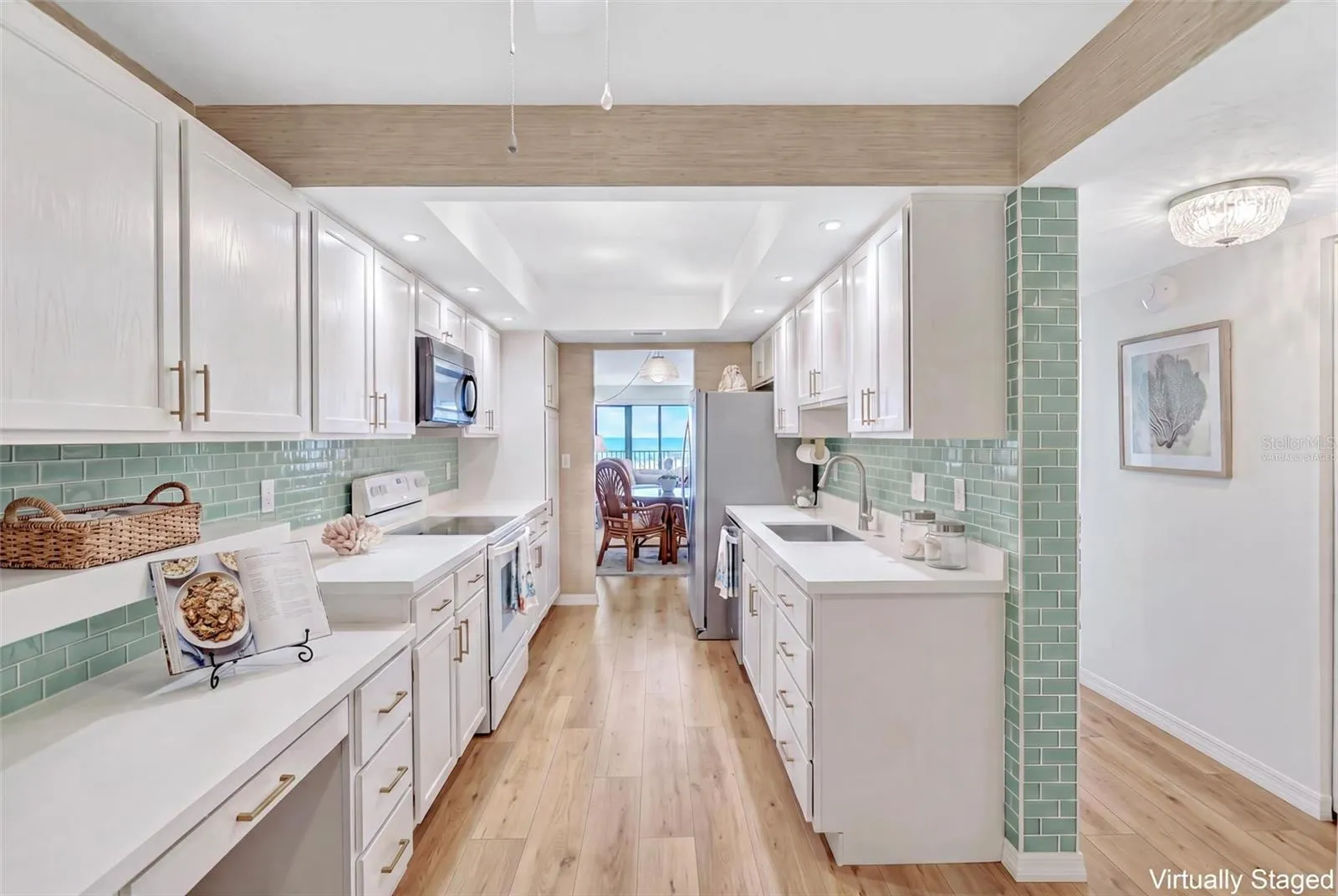 Virtually Staged Kitchen