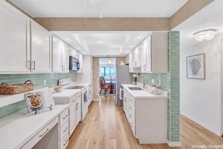 Virtually Staged Kitchen