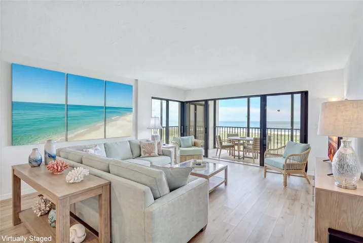 Virtually Staged Living Room