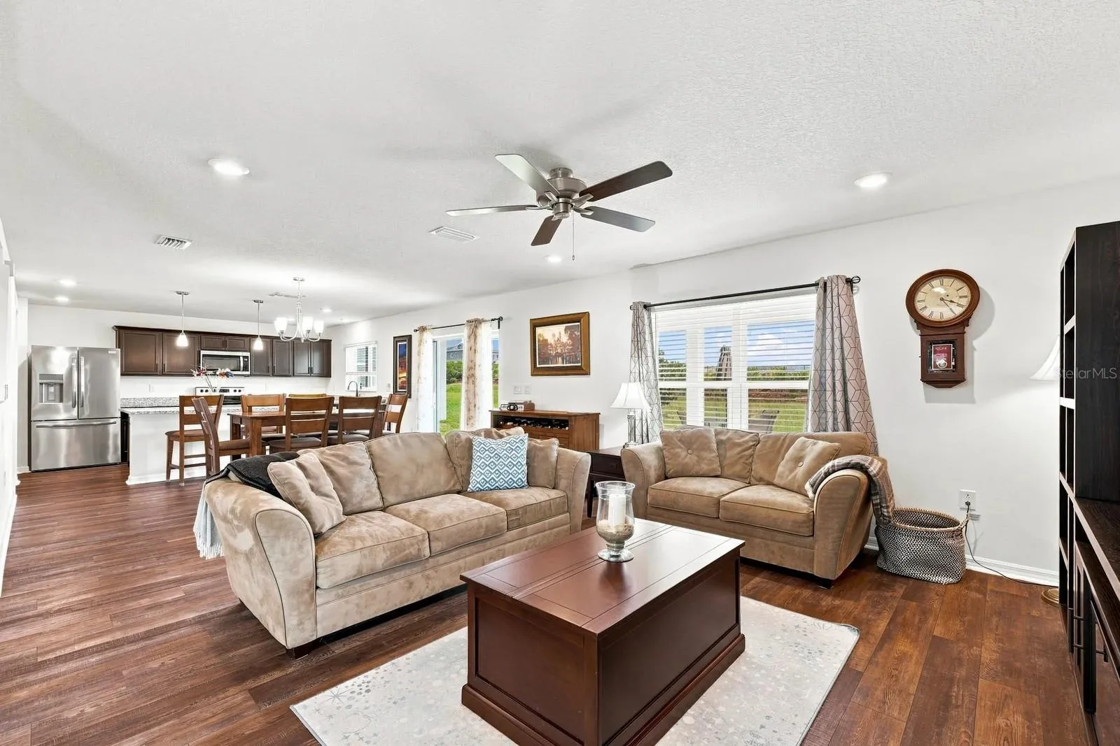Great Room open to Kitchen