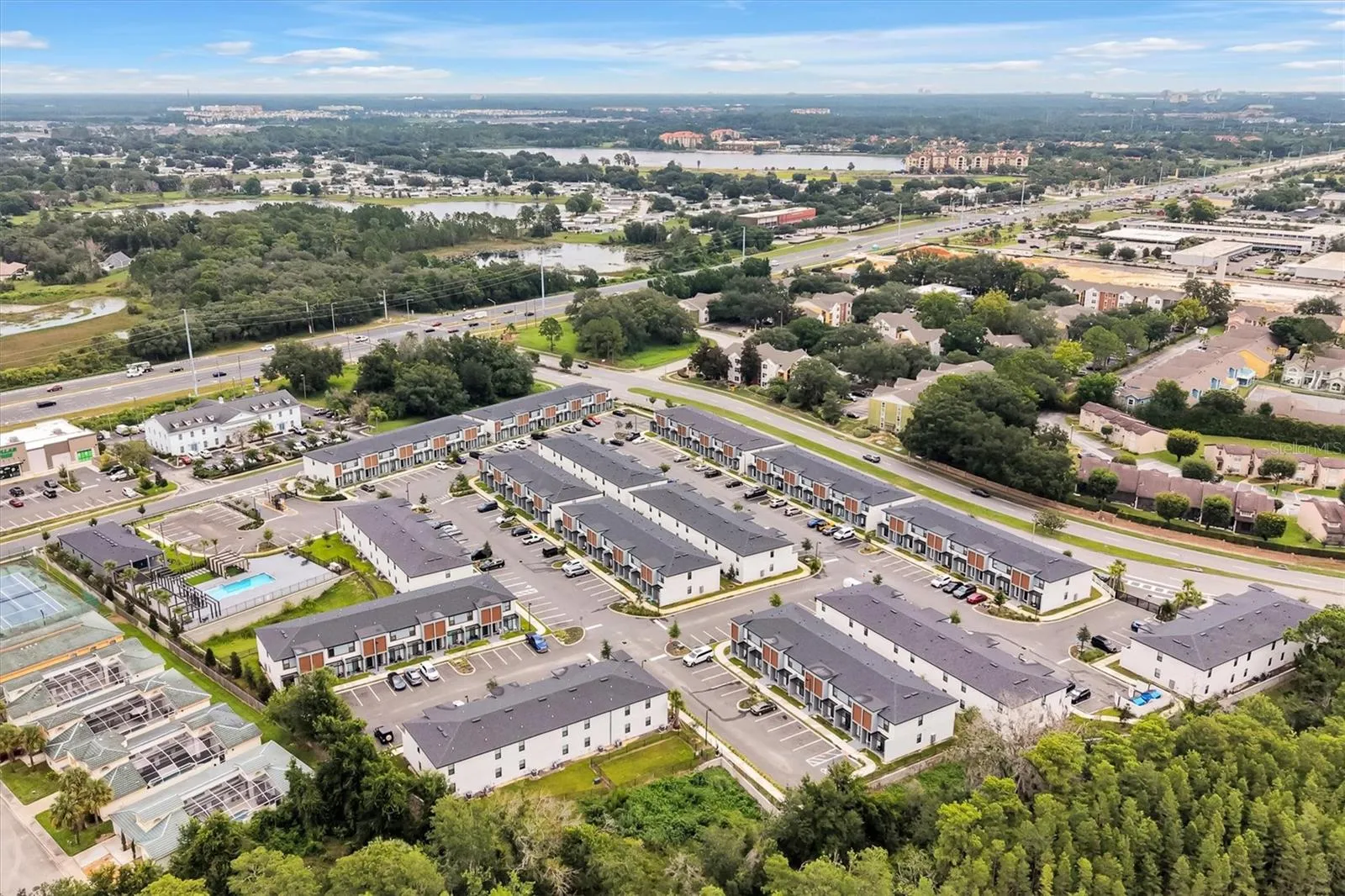 Aerial View of the Community