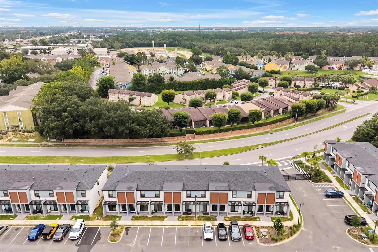 Aerial View of. the Community