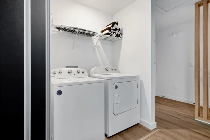 Laundry Closet - Second Floor