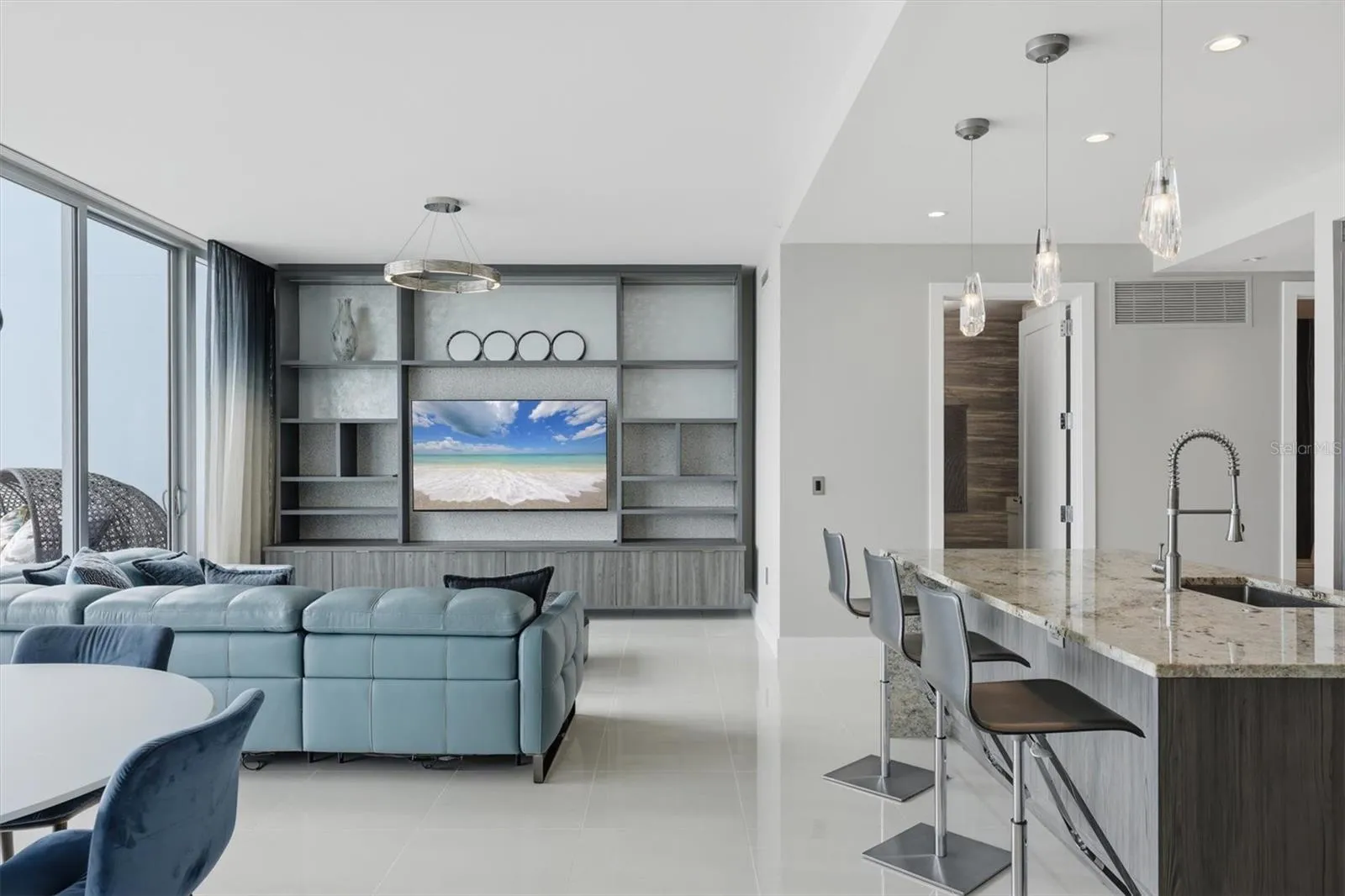 Open floor plan