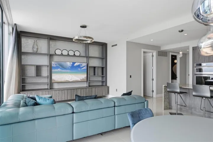 Custom built-in with shelving &amp; cabinets
