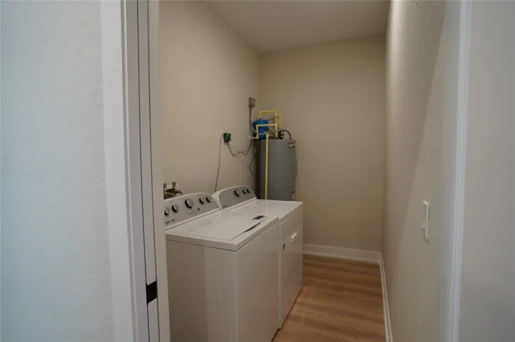 Laundry room.