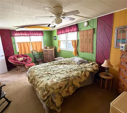 Primary suite with bath and walk-in closet