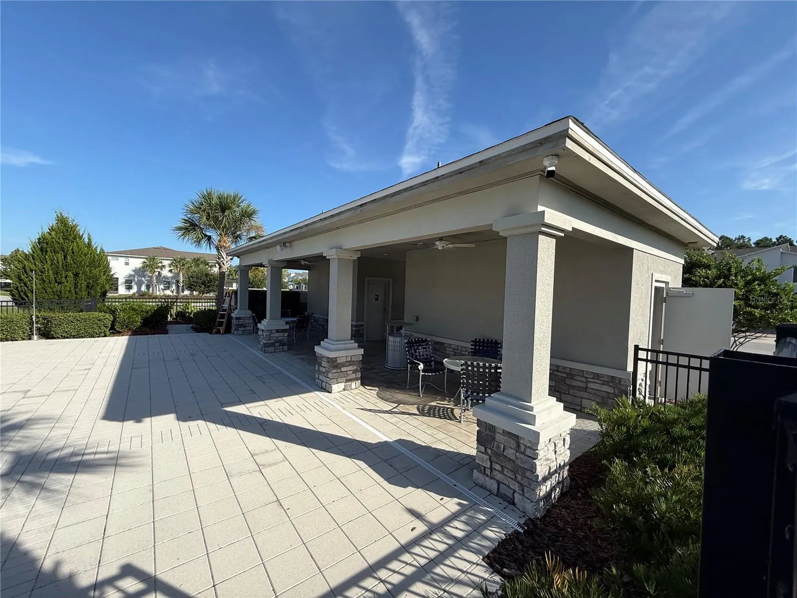 Community pool area.