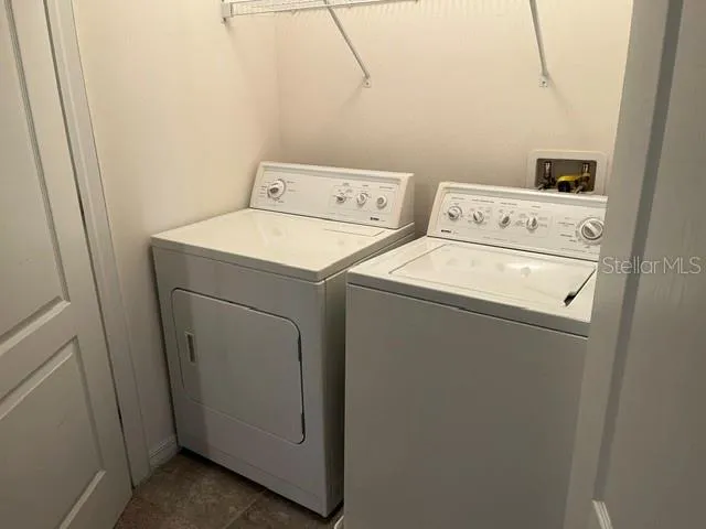 upstairs laundry closet