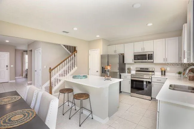 Model home - actual features may vary.