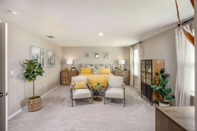 Model home - actual features may vary.