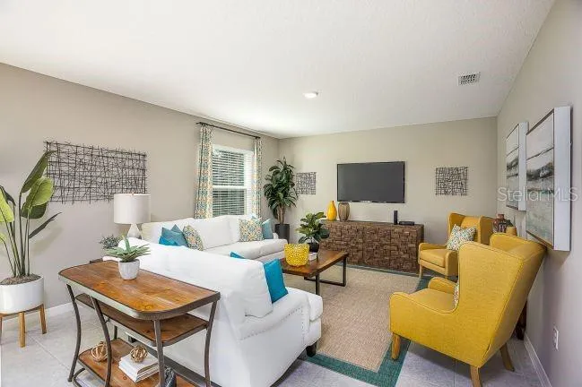 Model home - actual features may vary.