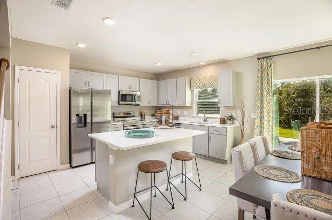 Model home - actual features may vary.