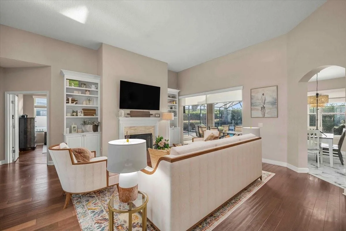 Family Room - Virtually Staged