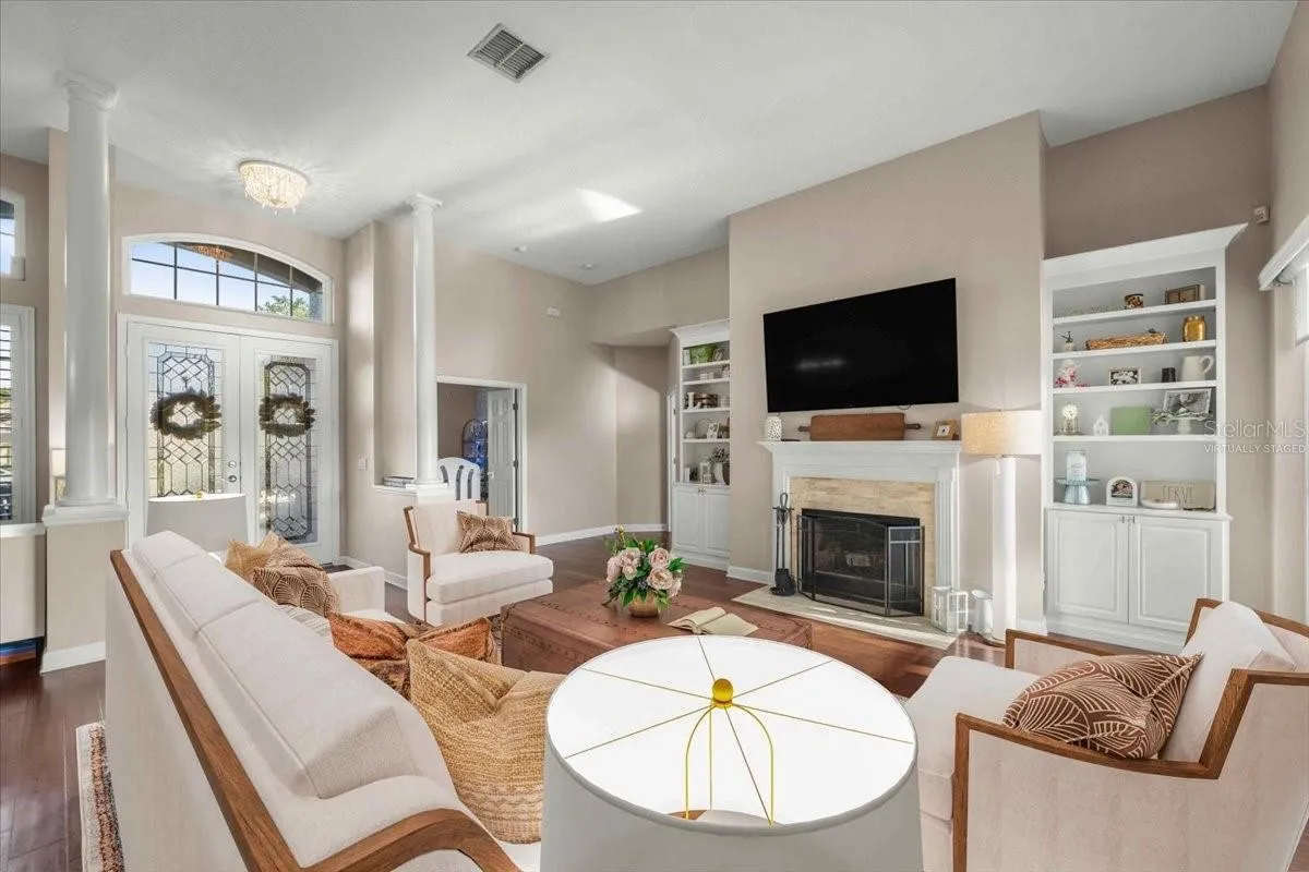 Family Room - Virtually Staged