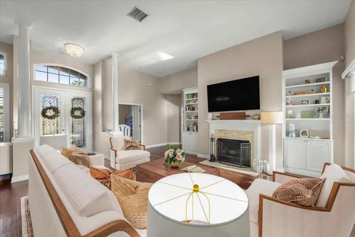 Family Room - Virtually Staged