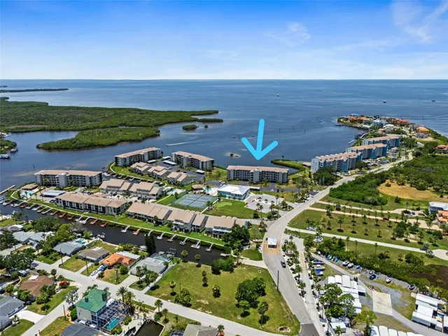 Arrow to building 9