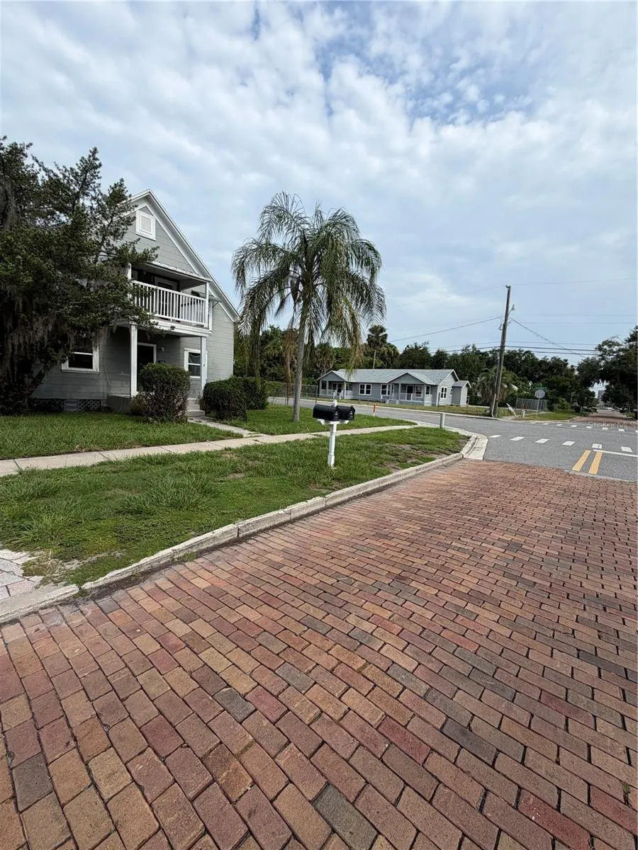 Adjacent Cobblestone Road