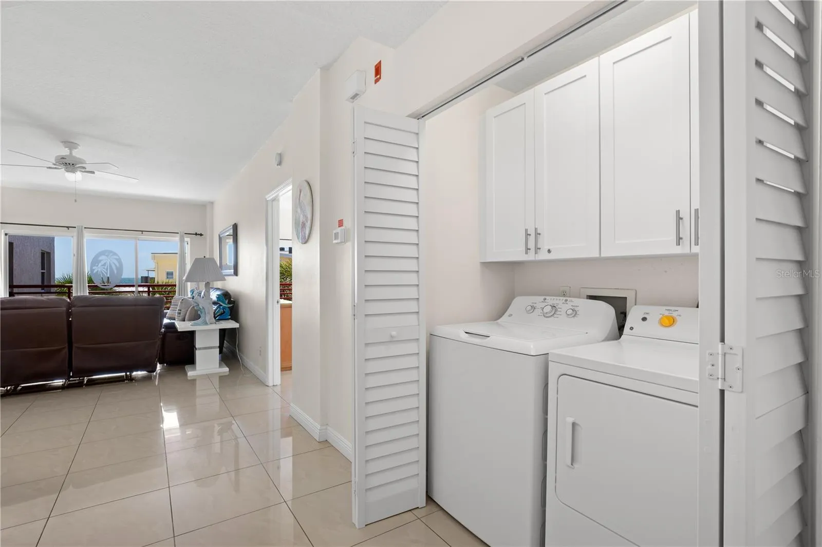 Laundry closet