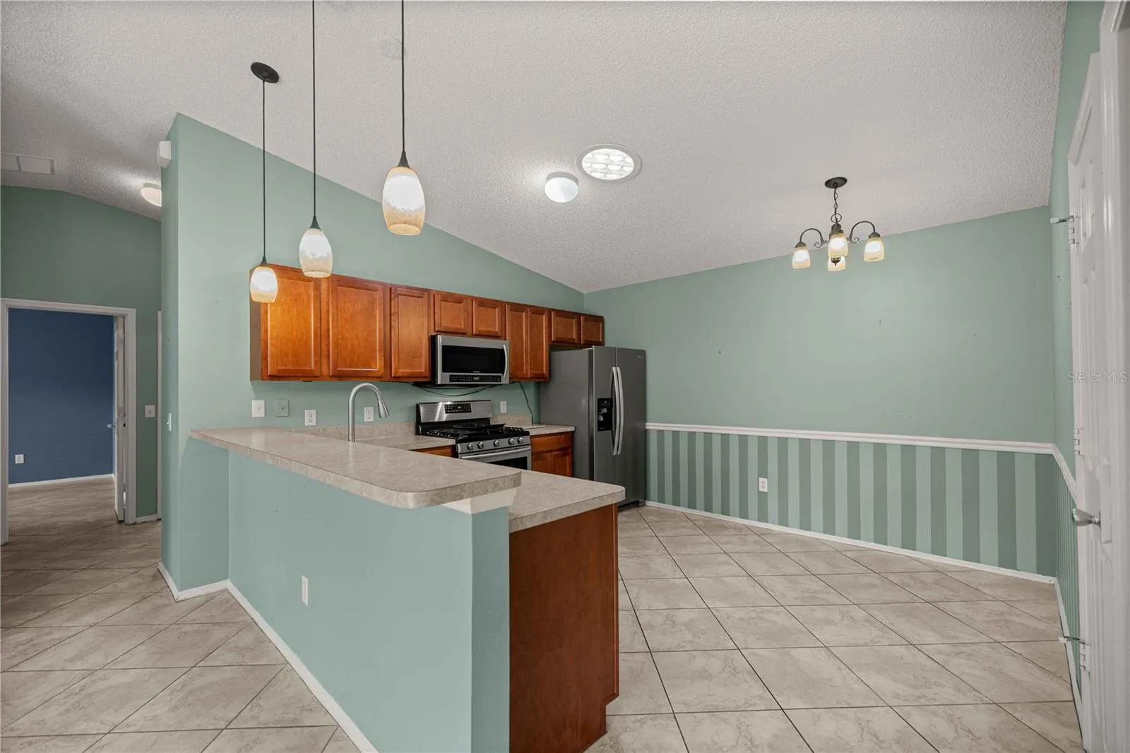 View into Kitchen