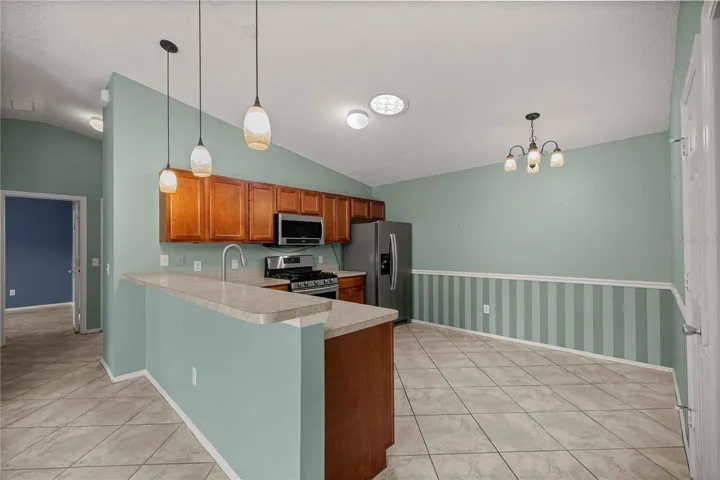 View into Kitchen