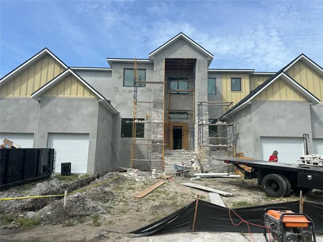 Front yard-Under construction