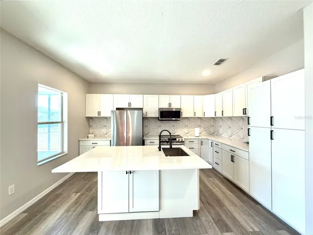 Kitchen with Stainless Steel Appliances