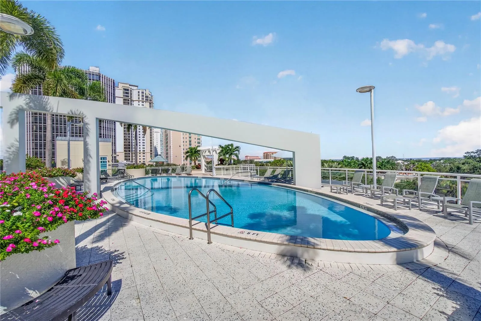 Resort-Caliber Pool Terrace