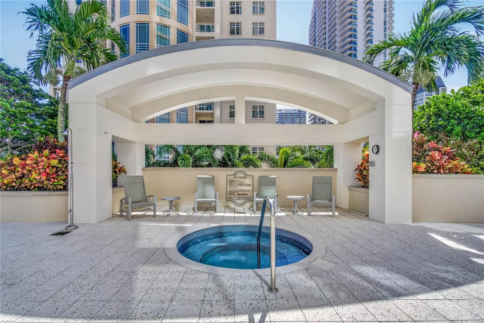 Resort-Caliber Pool Terrace