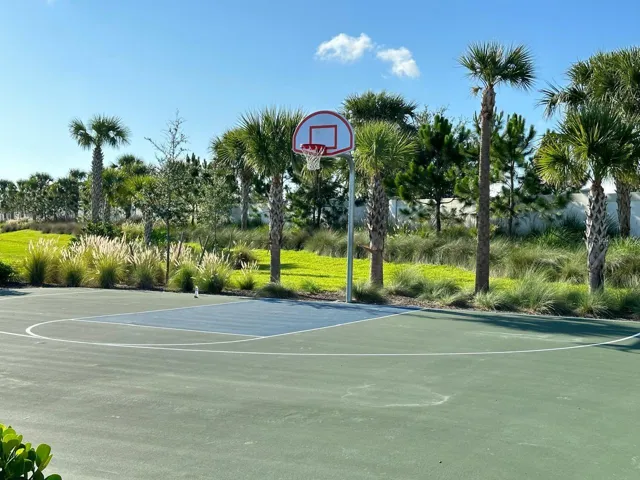 Community basketball hooops