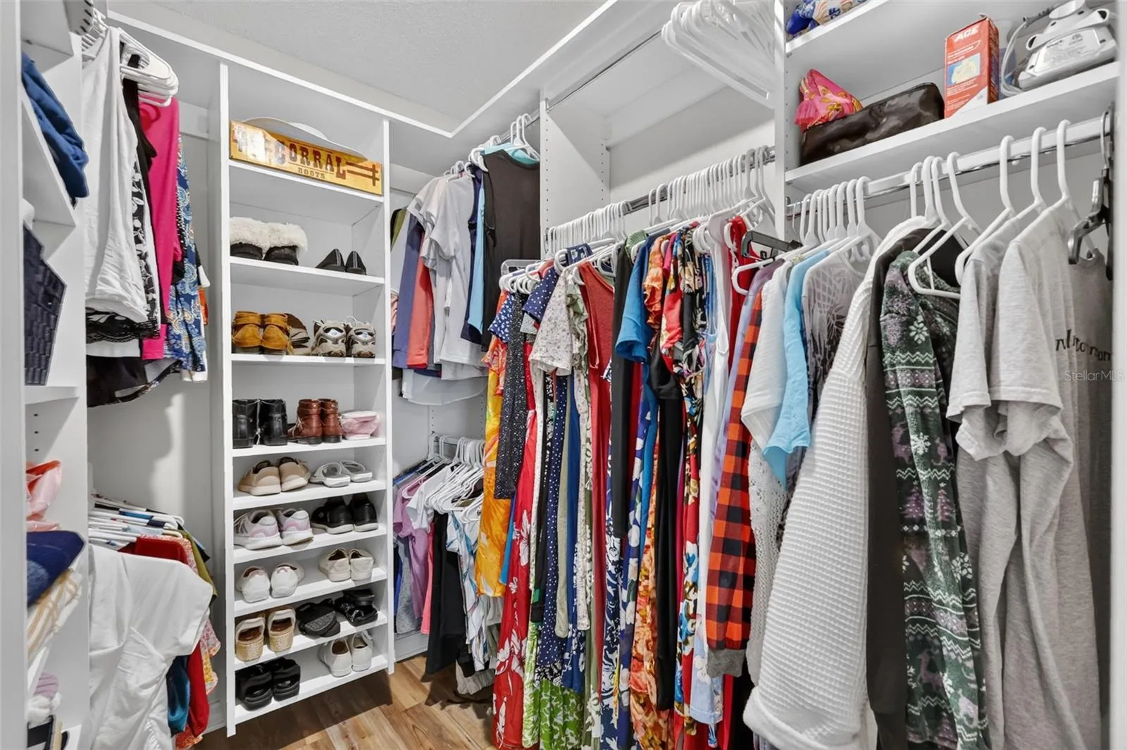 Primary Bedroom Customized Walk-In Closet