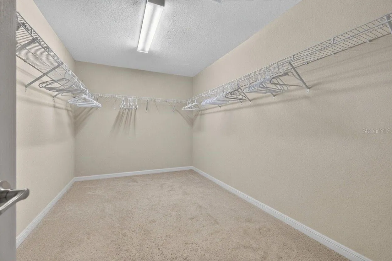 Main house walk-in closet