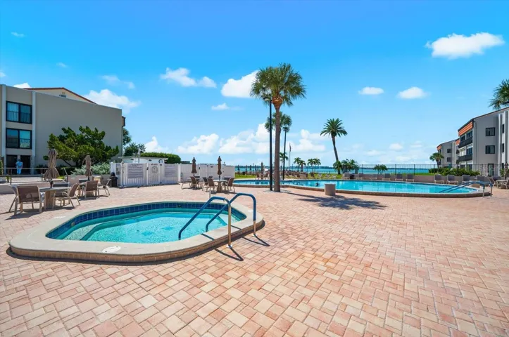 Spa and pool area