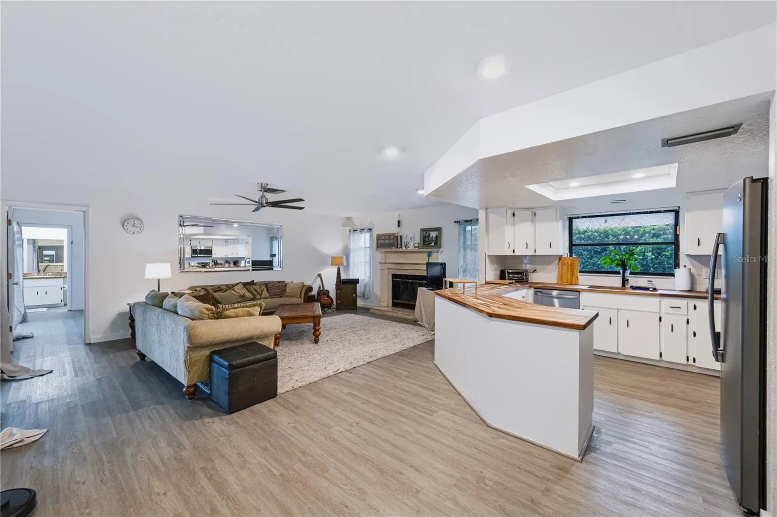 Family Room &amp; Kitchen