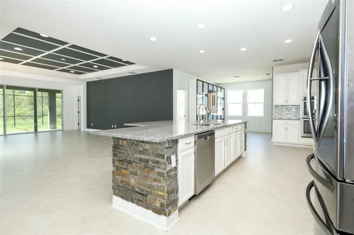 FAMILY ROOM &amp; KITCHEN