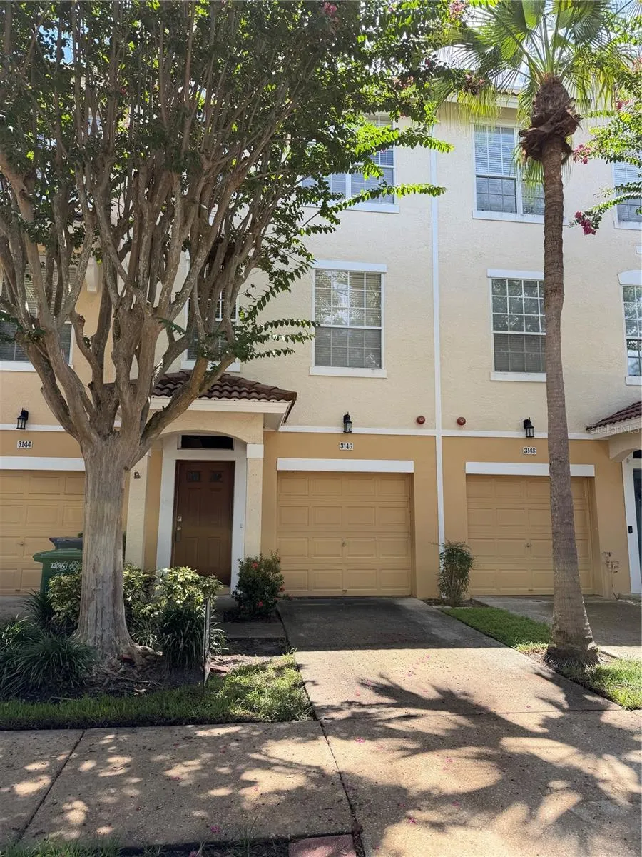 Front exterior of Townhome.