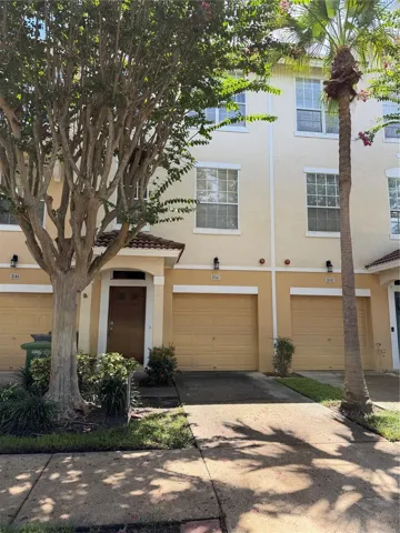 Front exterior of Townhome.