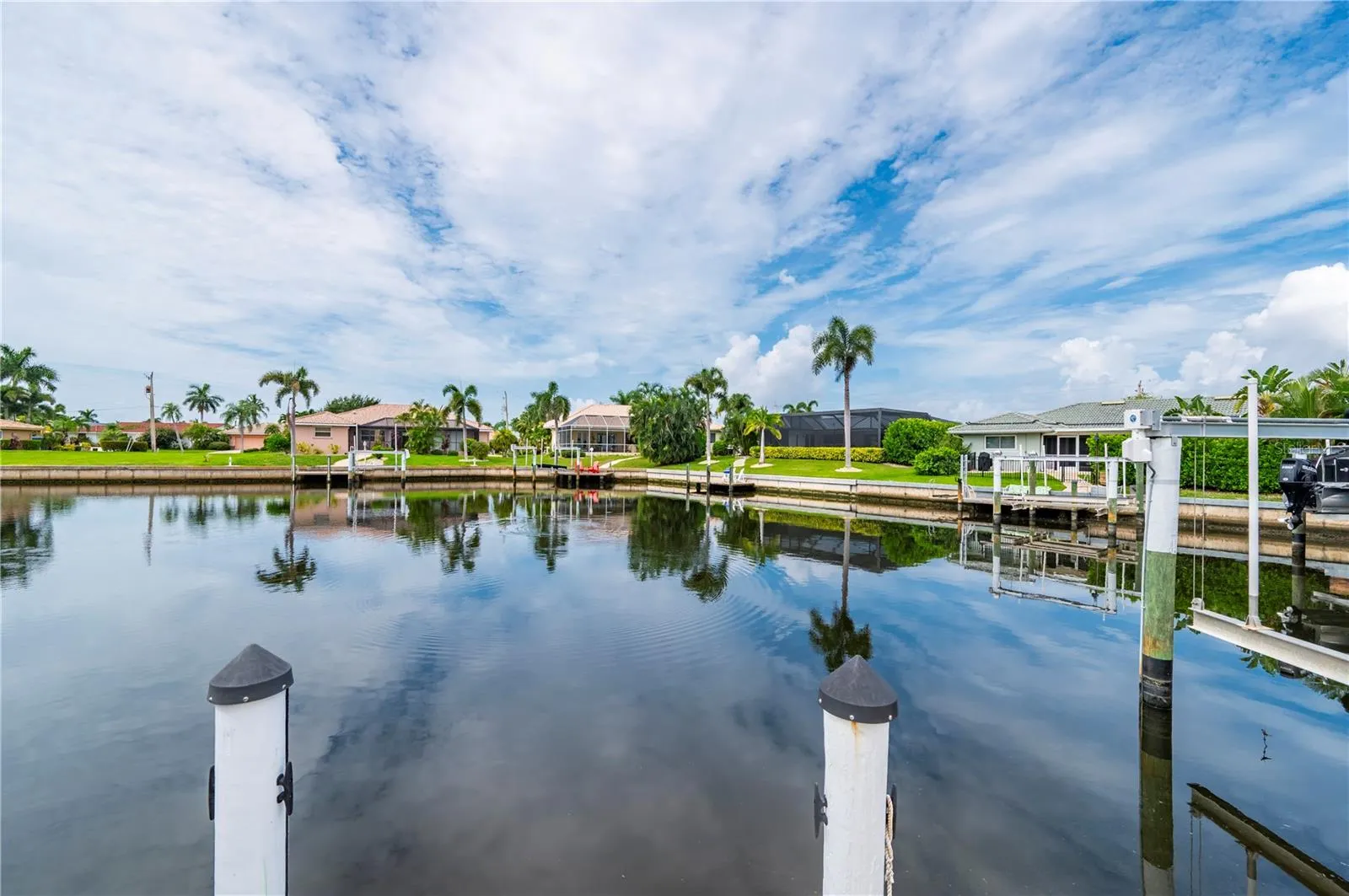 Wide turning basin views