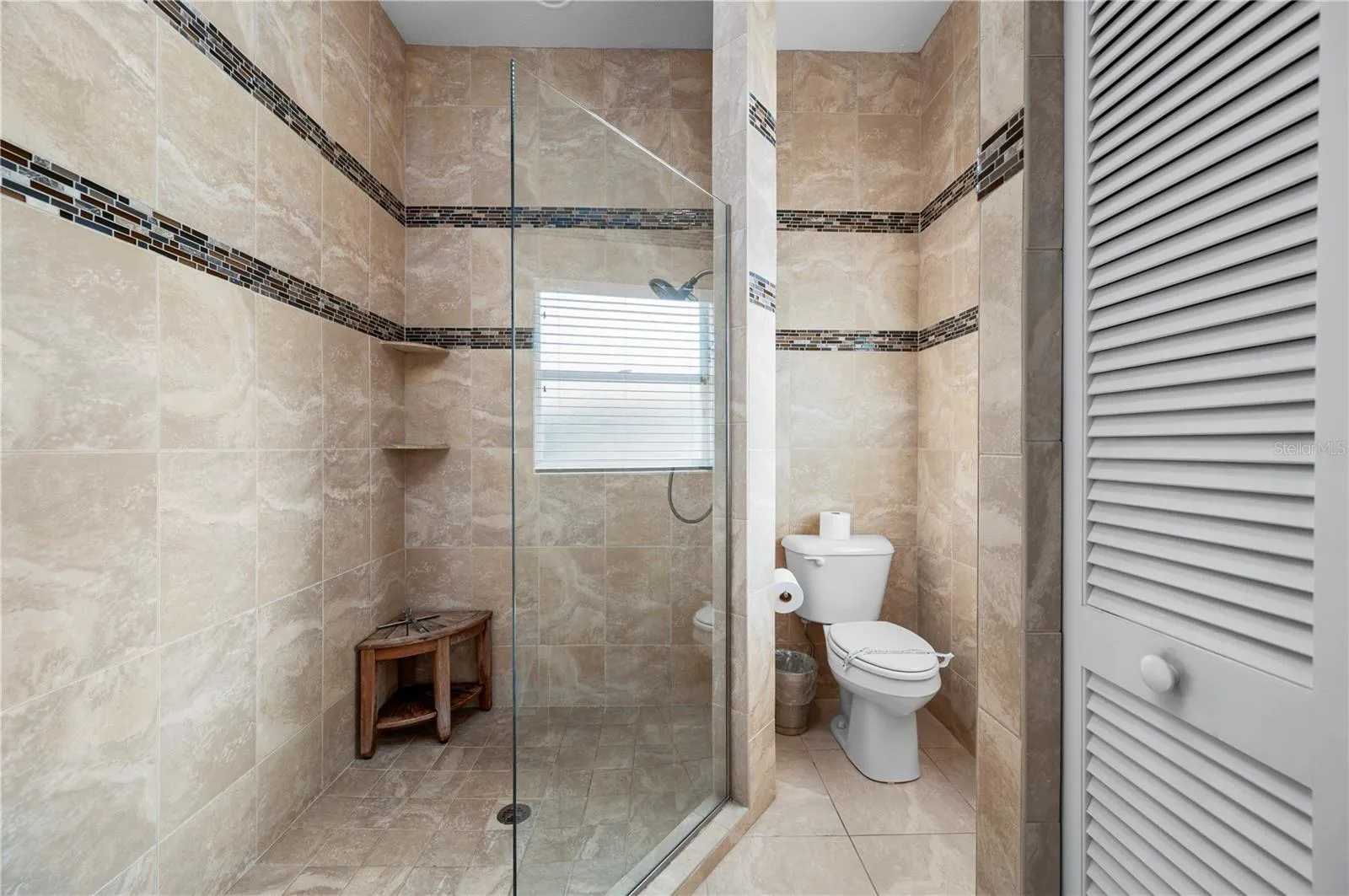 Beautifully styled primary bath