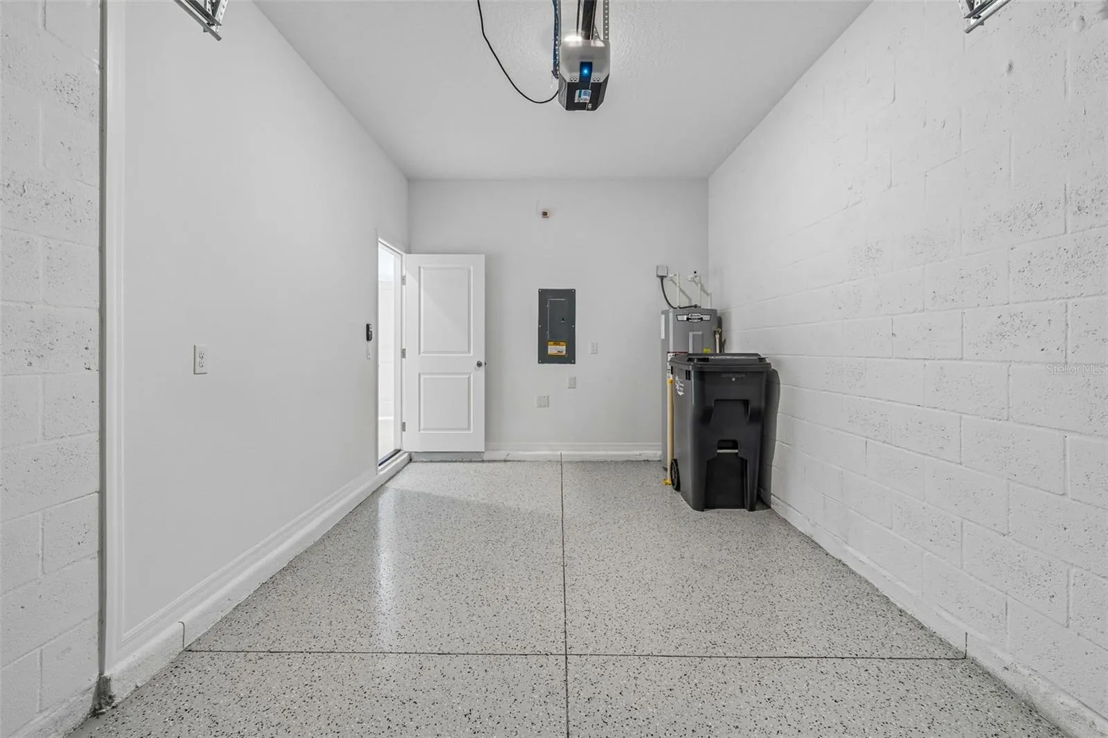 One Car Garage - Epoxy Flooring