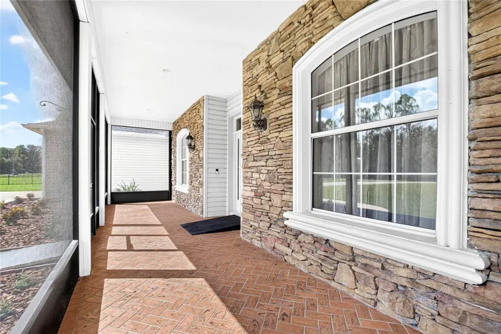 SCREENED FRONT PORCH