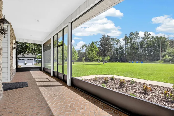 SCREENED FRONT PORCH