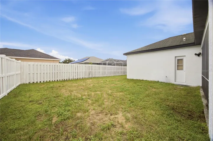 FENCED IN BACKYARD