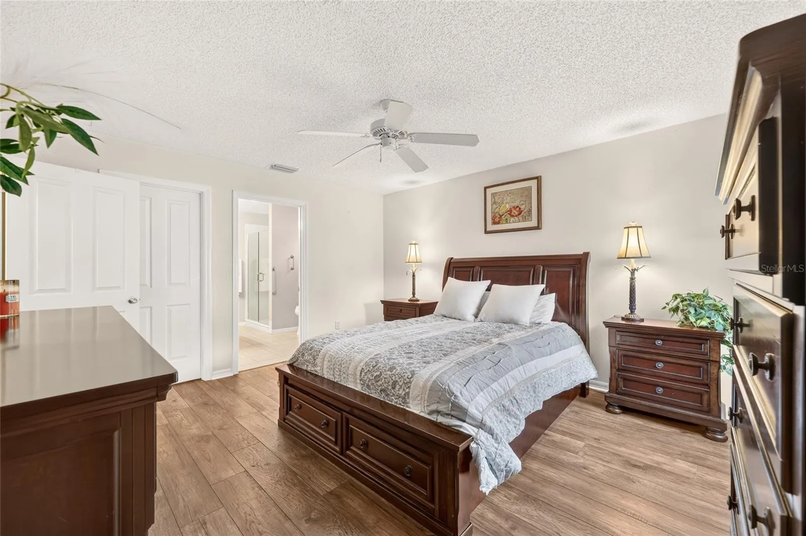 Primary Bedroom with Ceiling Fan